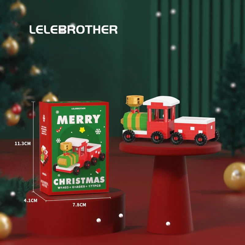 🎁Christmas Day Limited Time 49% OFF-🎄Santa Claus Design Building Blocks Toy