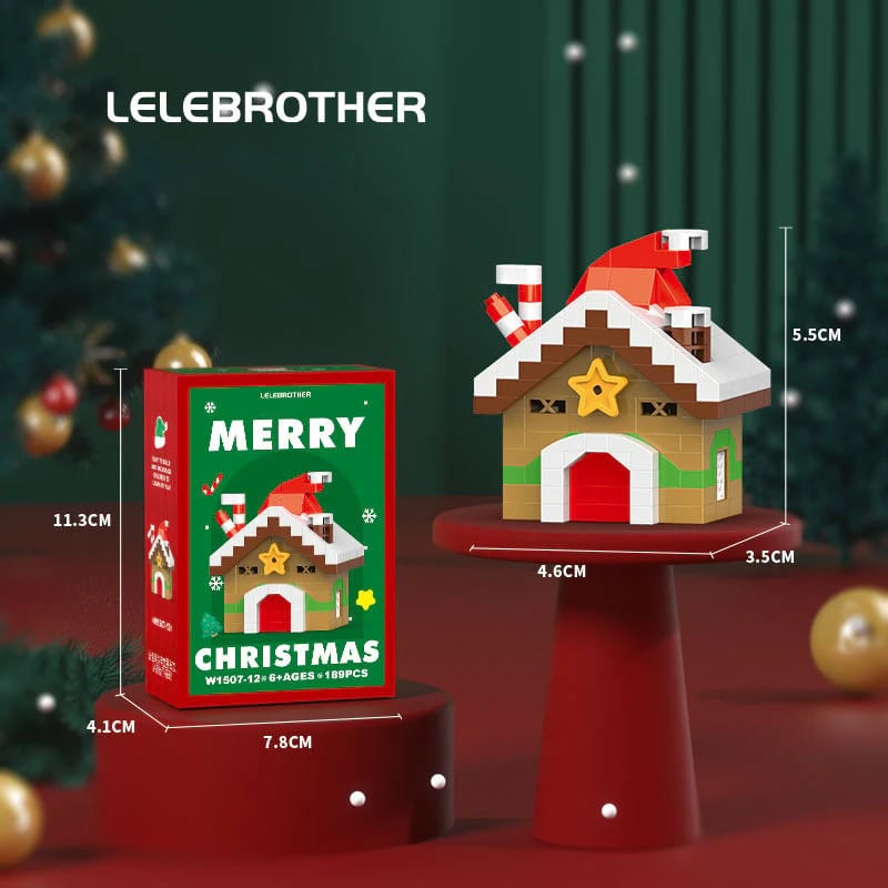 🎁Christmas Day Limited Time 49% OFF-🎄Santa Claus Design Building Blocks Toy