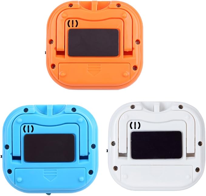 6 Pack Small Digital Kitchen Timer Magnetic Back and ON/Off Switch,Minute Second Count Up Countdown (Multicolored)