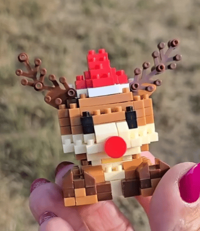 🎁Christmas Day Limited Time 49% OFF-🎄Santa Claus Design Building Blocks Toy