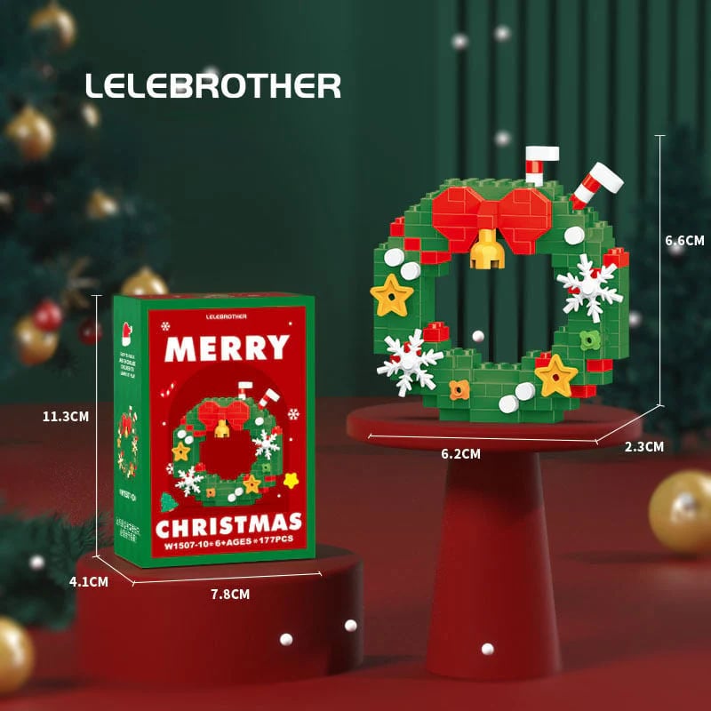🎁Christmas Day Limited Time 49% OFF-🎄Santa Claus Design Building Blocks Toy