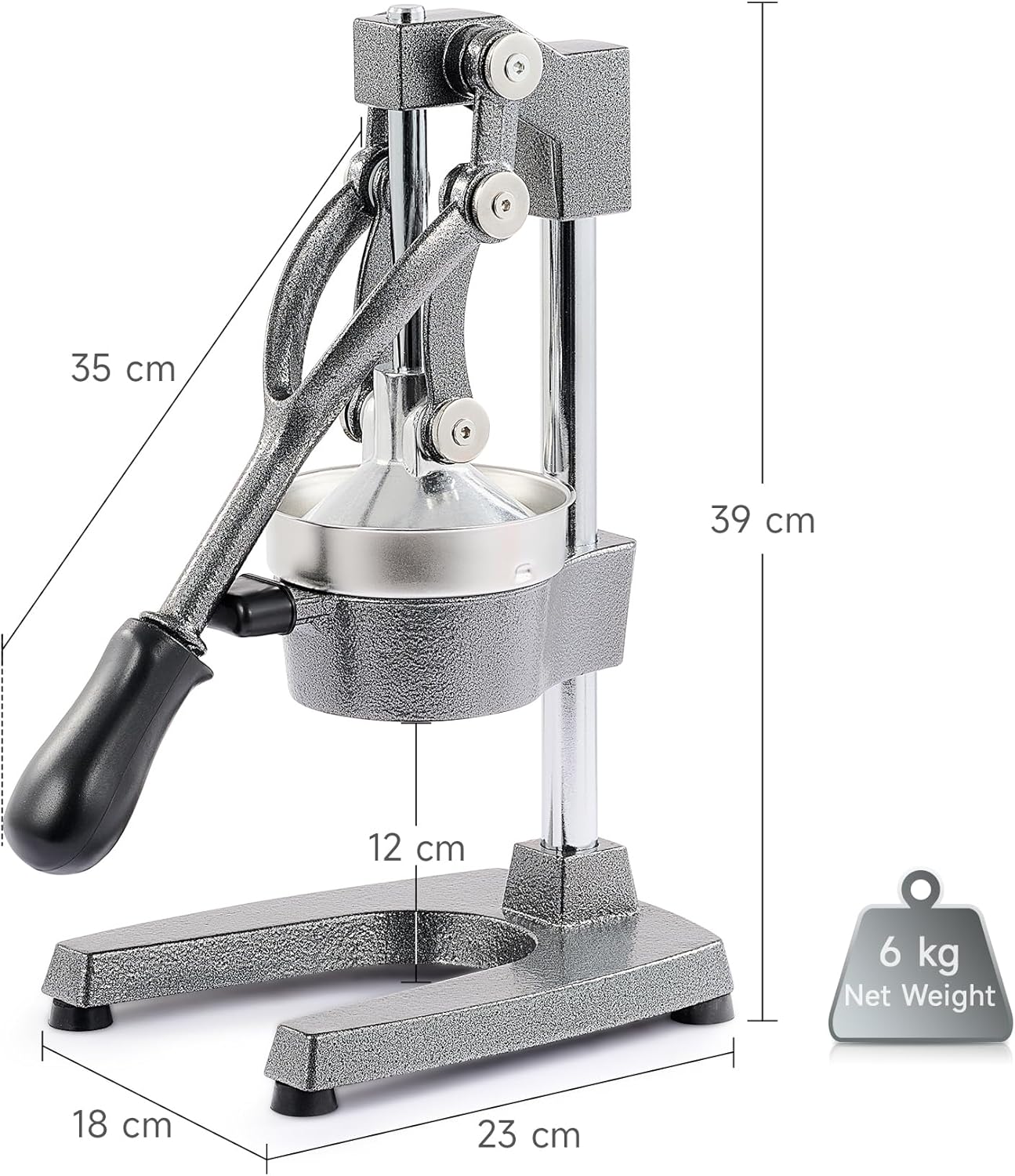 HEAVY-DUTY MANUAL JUICE PRESS
