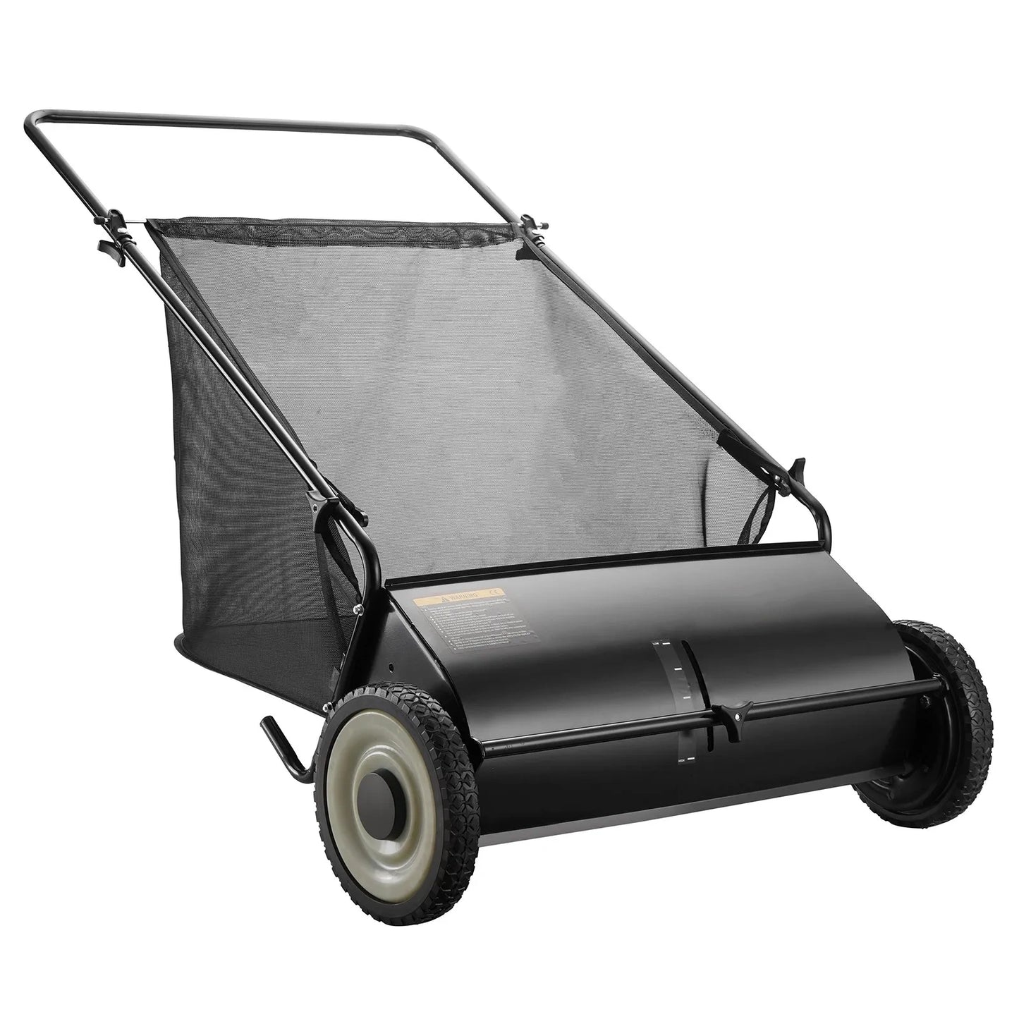 Efficient Push Lawn Sweeper - 26″ Keep Your Lawn Clean with Ease